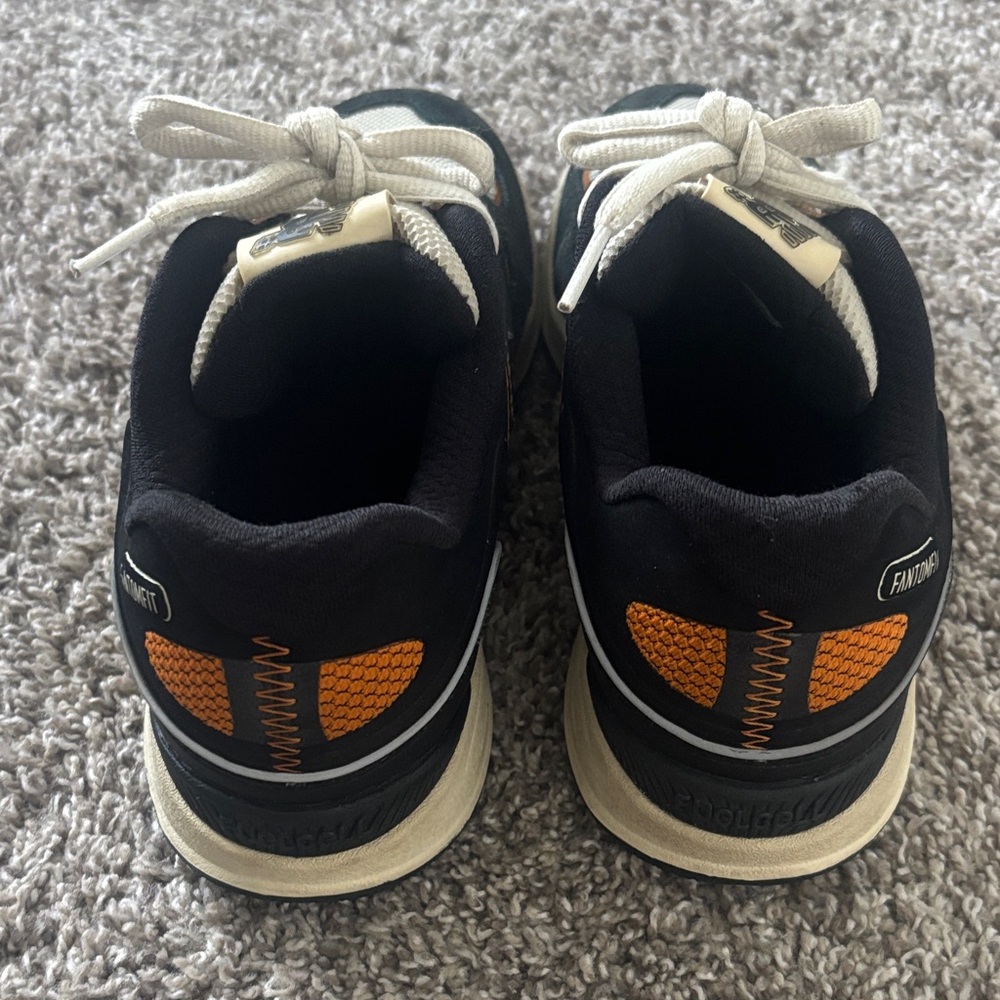 New Balance Women’s Skateboarding Shoes 1010 Tiago Black Orange Sneaker Size 5.5 - Picture 3 of 9